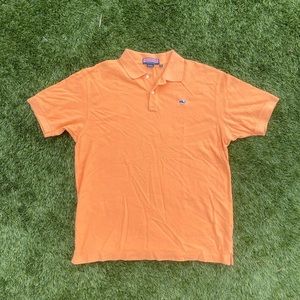 Vineyard Vines Orange Polo M